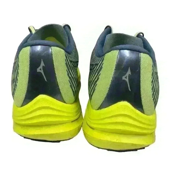 Mizuno Women’s Wave Rebellion Neo Lime Wave Rider 25 Running Shoe Size 8 - Picture 3 of 9